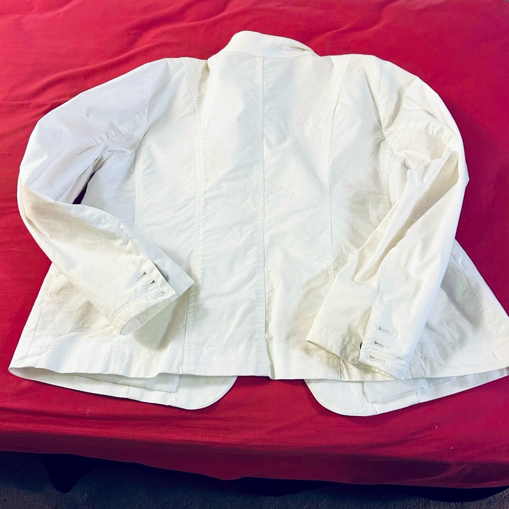 White jacket